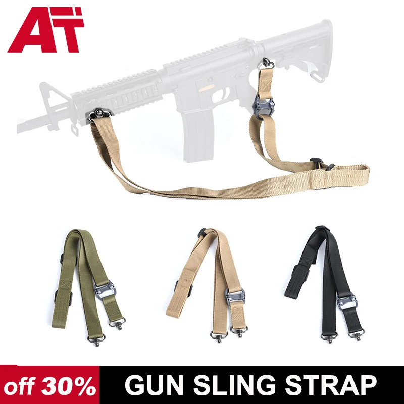 WADSN Adjustable MS4 Tactical Nylon Two Points Rifle Sling/Strap Gun Sling Airsoft Rifle Hunting Weapon Harness Accessories