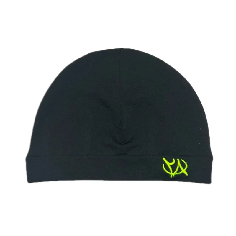 العصرية المطرزة إلكتروني قبعة الجمجمة قبعة رقيقة متماسكة قبعة للجنسين خفيفة الوزن لينة أزياء الشارع الشهير Y2K الهيب هوب الشرير الصخرة دافئ