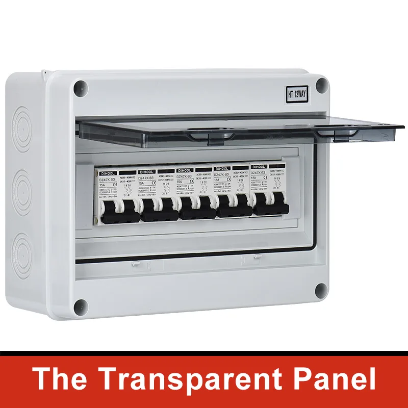 Imagem -05 - Combinação Impermeável Dc12400v Ac90-400v do Disjuntor da C.a. Mais dc da Caixa de Junção Ip65 para o Sistema Fotovoltaico e Doméstico da Bateria