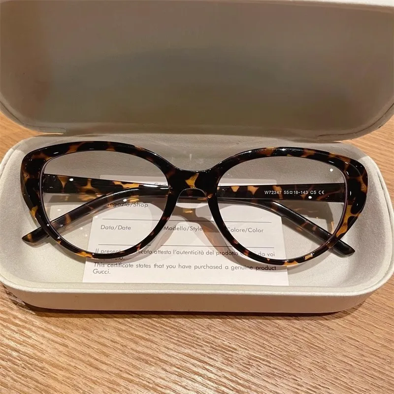 1-Pacs Retro Cat Eye Blue Light Blocking Glasses - Slim Skinny Frame with Advanced Anti-Blue Light Flat Lens