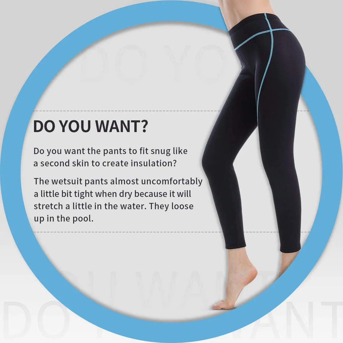 Damen Neopren anzug Hosen 2mm Neopren Sauna Leggings halten warm für Wasser Aerobic Tauchen Surfen Schwimmen Schnorcheln Tauchen Kajakfahren