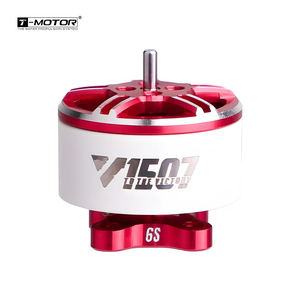 T-MOTOR Hobby VELOX V1507 3 Inci MOTOR Dorong Tinggi Mendukung Drone FPV 4S & 6S 3 Inci Drone Quadcopter Drone Ringan DlY