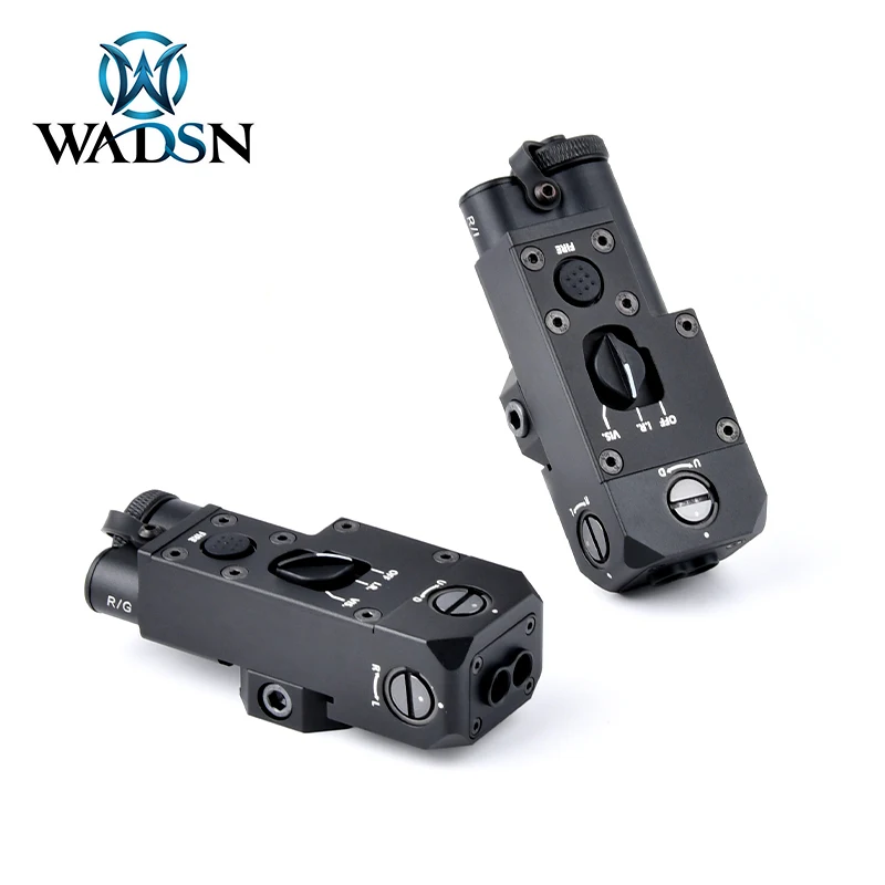 WADSN Airsoft Metal CQBL1 Red Green Blue Dot laser pointer Indicator IR Aiming Sight Surefir M600 M300 Hunting Weapon Flashlight