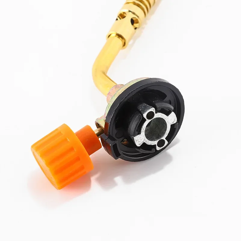 Welding Gas Flame Gun Butane Burner Brazing Flamethrower Portable Soldering Heat Gun Outdoor Camping BBQ Equipment