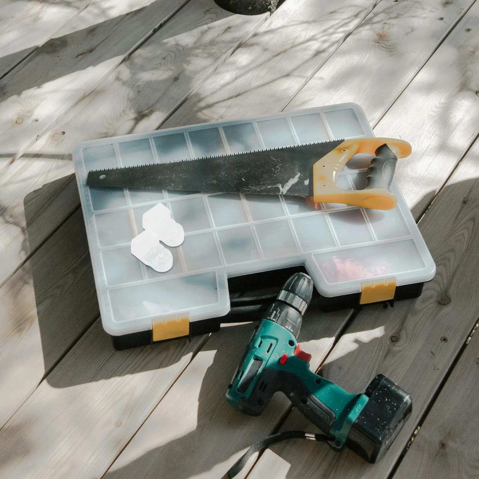 

35pcs Closet Mirror Glass Clamp Holder Durable Plastic Metal Screws For Cabinet Wardrobe Panel Fixing Frameless Mirror Clips