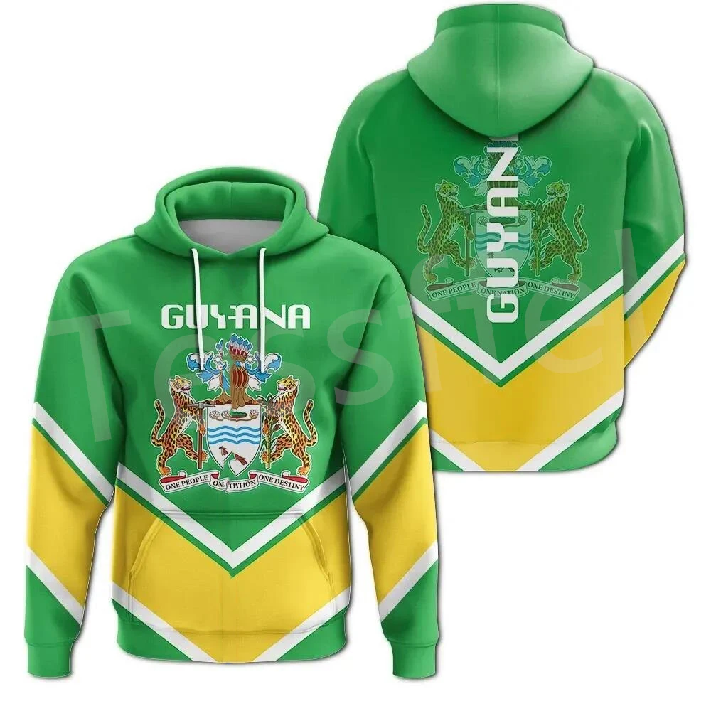 

Tessffel South America County Guyana Flag Tribe Tattoo Retro Tracksuit 3DPrint Men/Women Pullover Casual Funny Jacket Hoodies 19