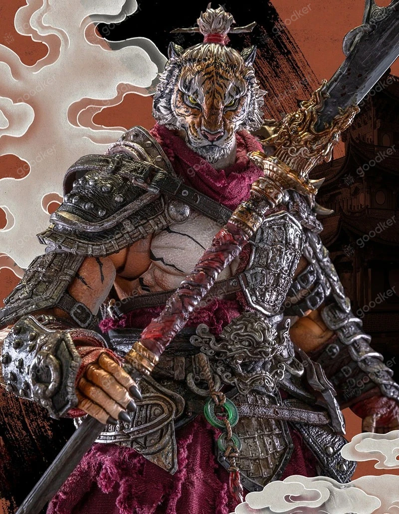 Maestro Union MU-FP007 1/12 Tiger Action Figure FuRay Planet Series 22cm Action Collectible Model  Assemble Toys Gift in Stock