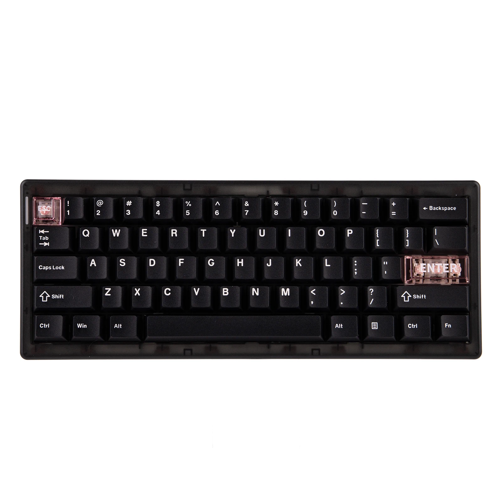 CIDOO QK61 V2 VIA-Programmable 60% Gasket Structure Wired/2.4GHz Wireless/Bluetooth Compact Keyboard with South-Facing LEDs