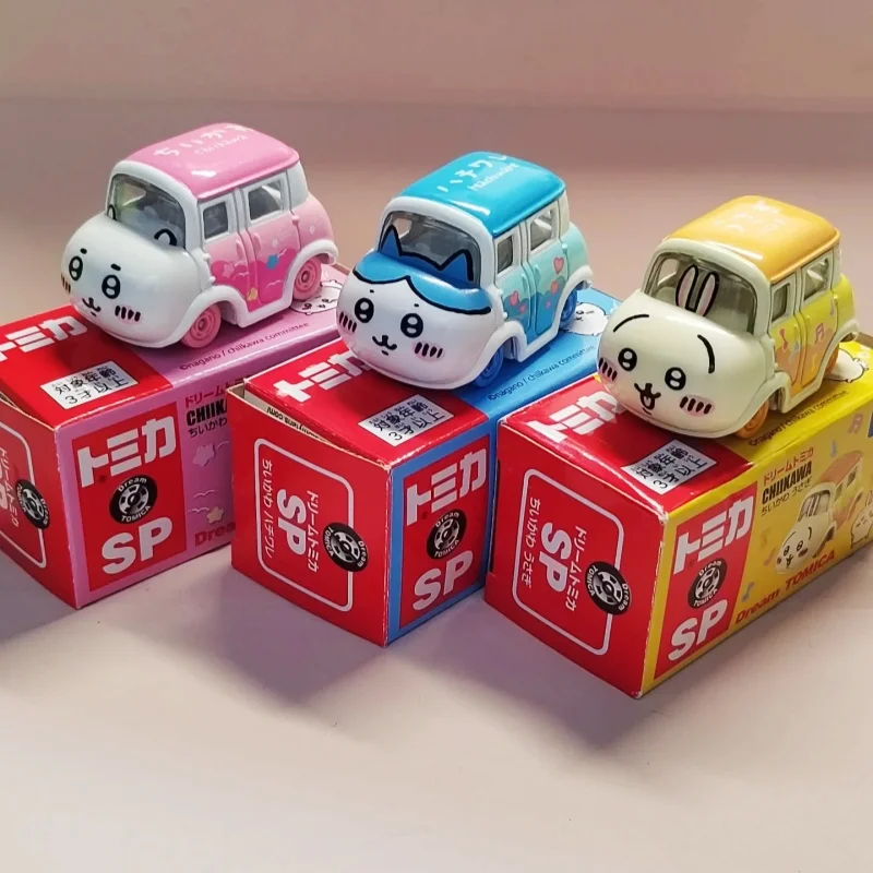 

1/64 kawayi Chiikawa Hachiware Usagi Alloy Toys car toy Motor Vehicle Diecast Metal Model Gift for Children