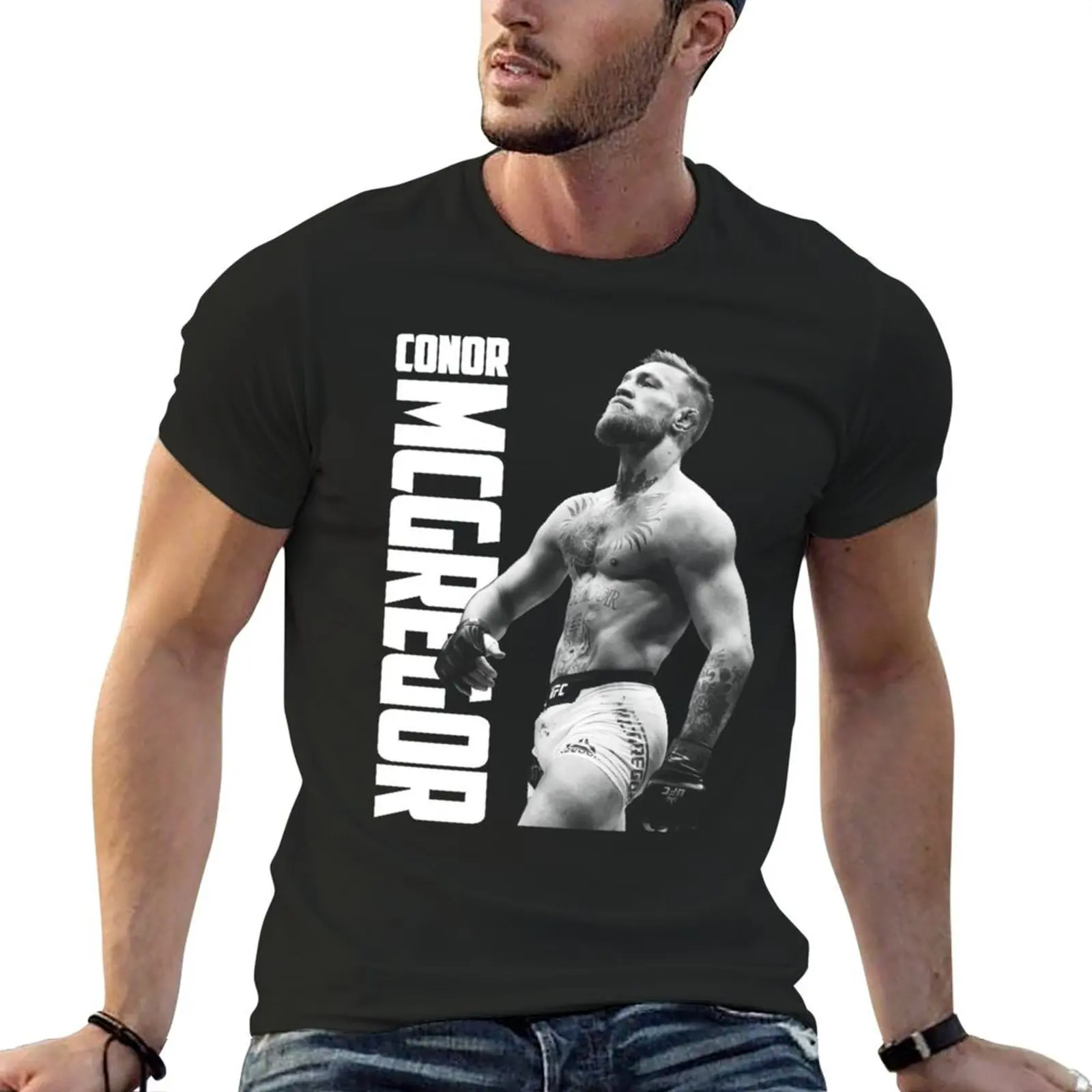 

Conor McGregor The Walk T-Shirt plain cute clothes blacks heavyweights mens tall t shirts