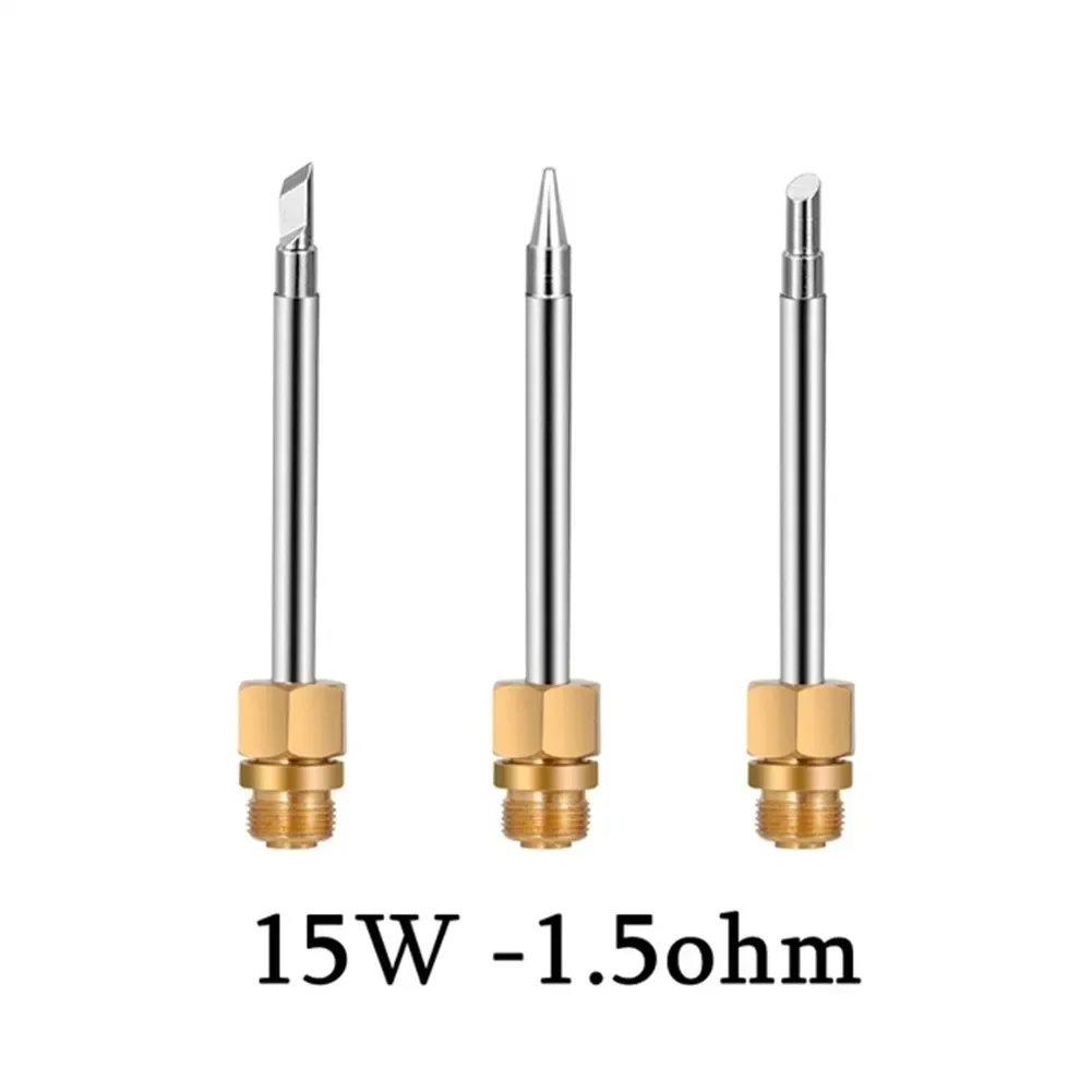 Punte per saldatore elettrico USB 3 pezzi 15w 2in 510 Kit punta per saldatore con interfaccia B/C/K Strumenti di riparazione per rilavorazione testa