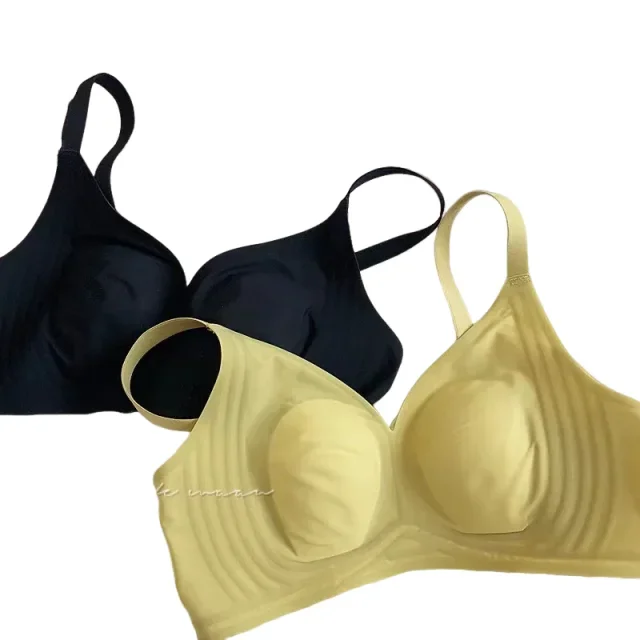 

KUCLUT, S-XL Big Size Seamless Fashion Bralette, Wireless Sleepwear, Small Pad Comfortable Sexy Lingerie, Thin Underwear