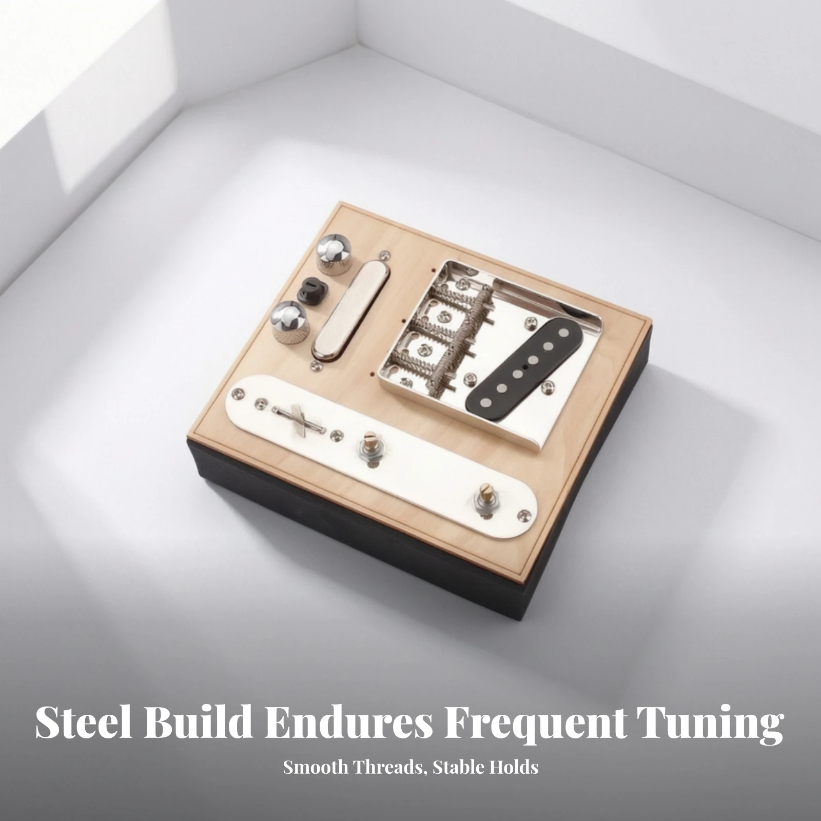 String-Instrument Pickup Kit Non-Invasive Pickup Accessory Kit Long-Lasting Clear for Luthier, Custom Builds, Repair Bench