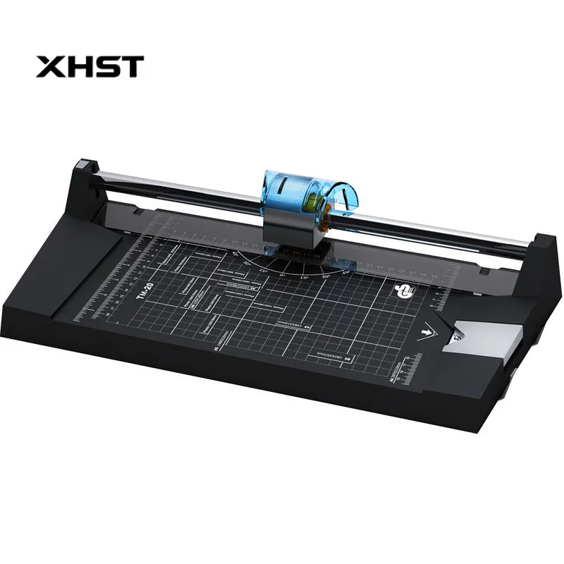 5-in-1 Reversible 12 Guillotine Precision Paper Cutter and 4-Blade Sliding Rotary Trimmer