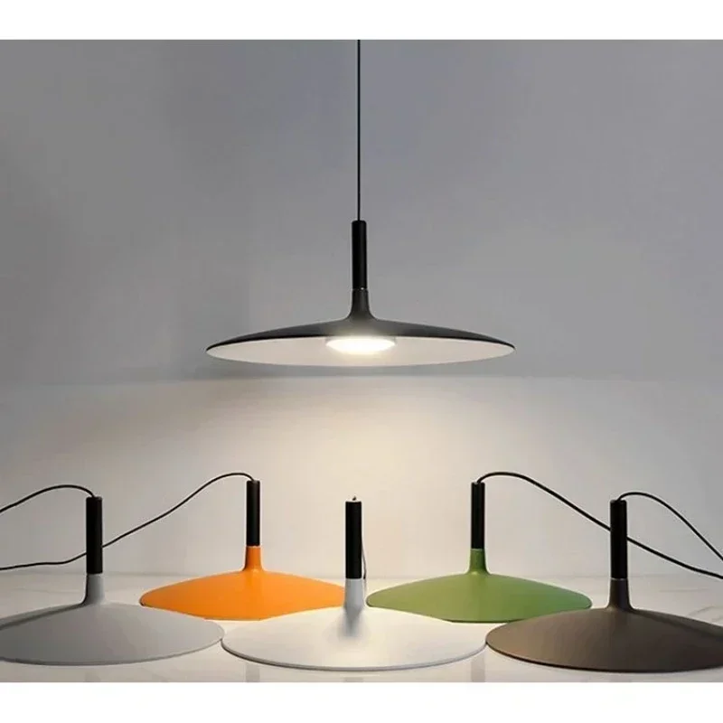 Suspension LED UFO pour salle à manger, art industriel nordique, designer moderne, bar, cuisine, décoration de la maison créative intérieure, 73