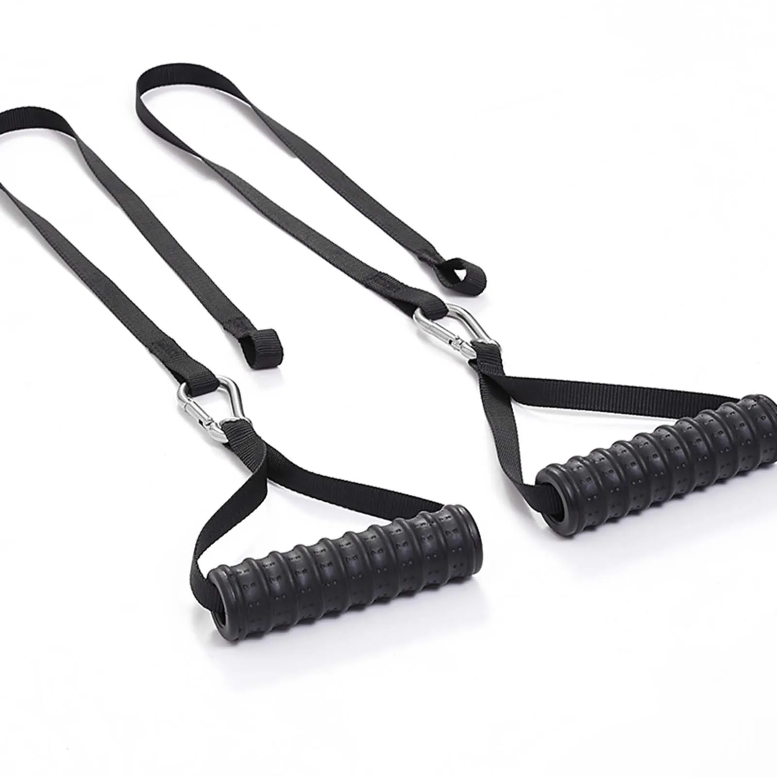 Tricep Rope Straight Bar Cable Machine Fitness Equipment Pull Down Rowing Tricep Hand Grip Rope for Strength Training