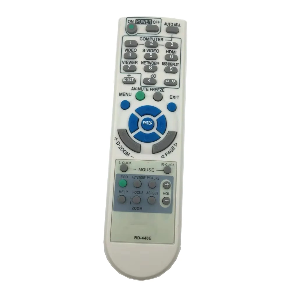 Remote Control RD-448E FOR NEC Projector RD-443E RD-452E RD-450D V260X+ V300X+ V260