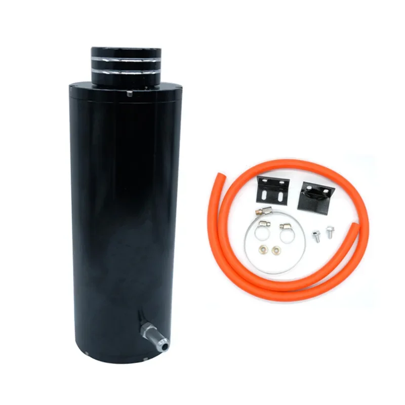 Universal Overflow Water Catch Reservoir Coolant Can Cooling Tank Cylinder Radiator Aluminum 800ML