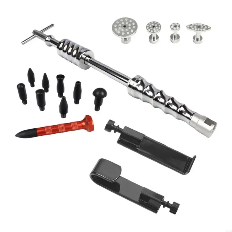 

Car Paint Dents Repair Tool 16inch Hammer Double End Replaceable Tip Tap Down Hammer Dents Remover