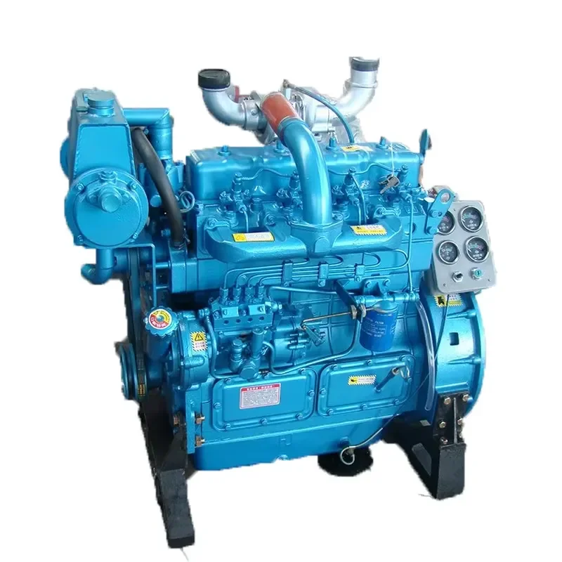 Weifang Marine Engines Motor 4 Stroke 4 Cylinder Inboard Boat Engine ZH4100CD