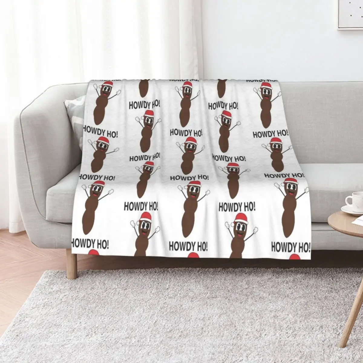 Mr Hankey The Christmas Poo Throw Blanket Decorative Sofas Cute Kid'S Decoratives Personalized Gift Retros Blankets