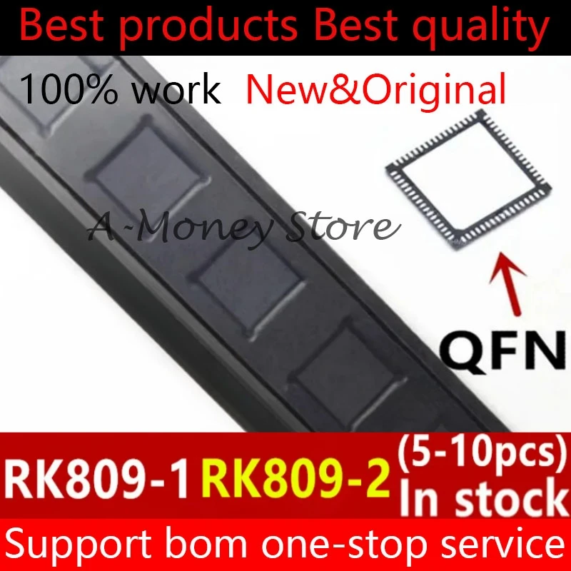 

(5-10pcs)RK809-2 RK809-1 QFN-68