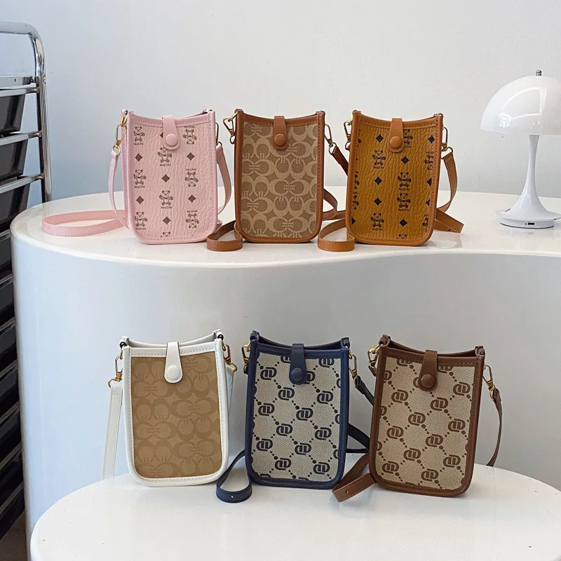 

2025 Trendy Mini Shoulder Bag for Women Casual Printed Crossbody Phone Purse Stylish Small Sling Bag Versatile Everyday
