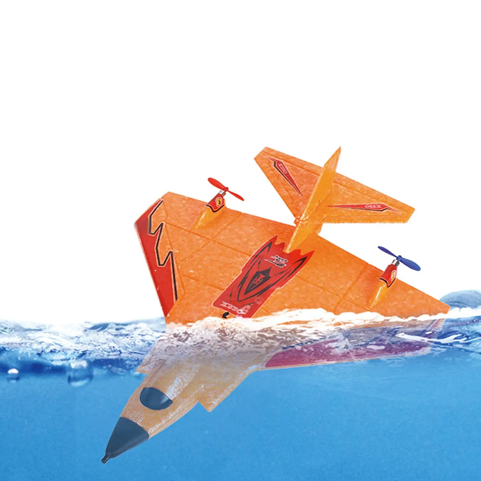 

Ready to fly Airplane 320mm wing span EPP Foam sea,land,air 3 Modes Anti