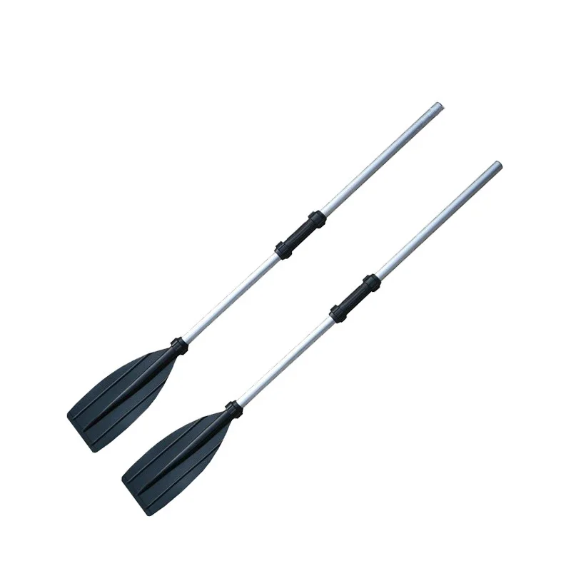 2 pçs destacável caiaque placa de pesca barco rafting paddle haste liga alumínio levante-se surf remos para canoa barco inflável sup