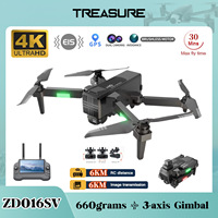 ZD016 SV GPS Drone 3-Axis Gimbal 4K Professional Camera With Touch Screen 6KM Obstacle Avoidance EIS Foldable Quadcopter