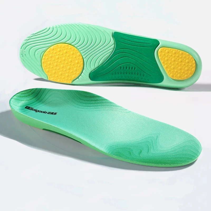 Orthopedic Insoles for Flatfoot Arch Support Shock Absorption Comfortable Shoe Sole Men Women Running Sports Pads