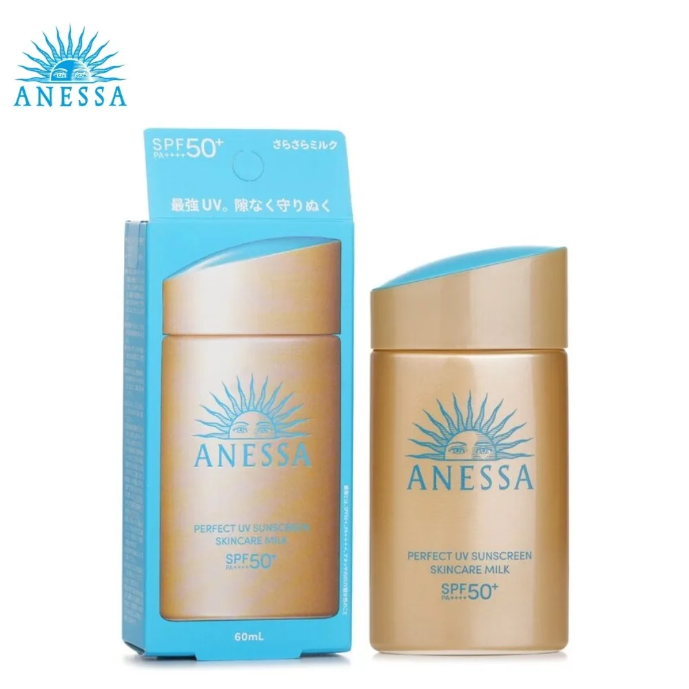 

SHISEIDO ANESSA Anessa Perfect UV Солнцезащитное молочко для ухода за кожей SPF50 60 мл/2 унции - Оригинальный японский уход за кожей, Красота и здоровье