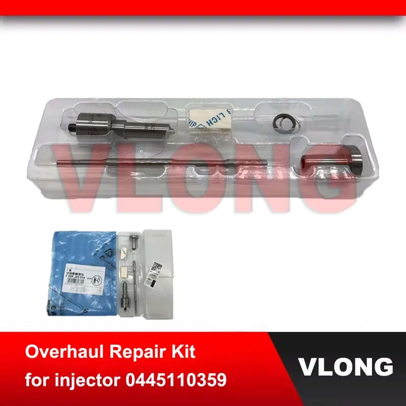 Injector Repair Kit Spare Nozzle DLLA150P2126 Valve F00VC01358 Sealing Rings For YN30CR HA1208 A445118903 0445110359 0445110358