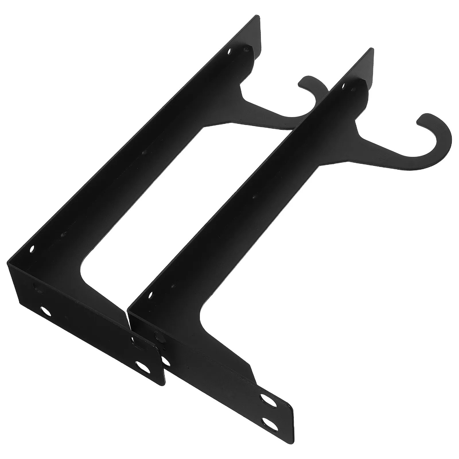 

2Sets Invisible Shelf Brackets Heavy Duty Wall Mount Floating Shelf Supports for Countertop Joint Connectors Modern Decor