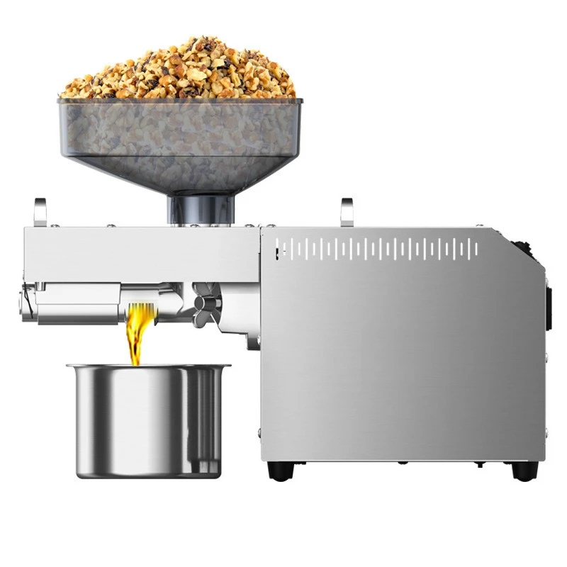 

Stainless steel oil press digital display temperature control automatic commercial oil press oil press