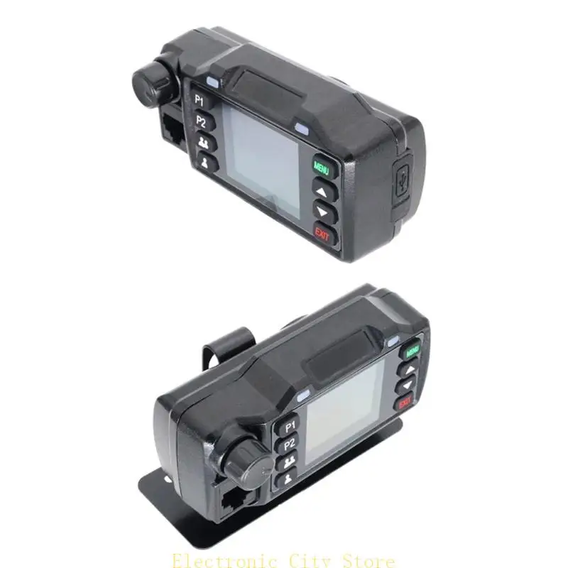 Portable Mini Wireless Radio Radio Compact Mobile Communication Dispositif avec une large couverture durable Reste connecté HU8D