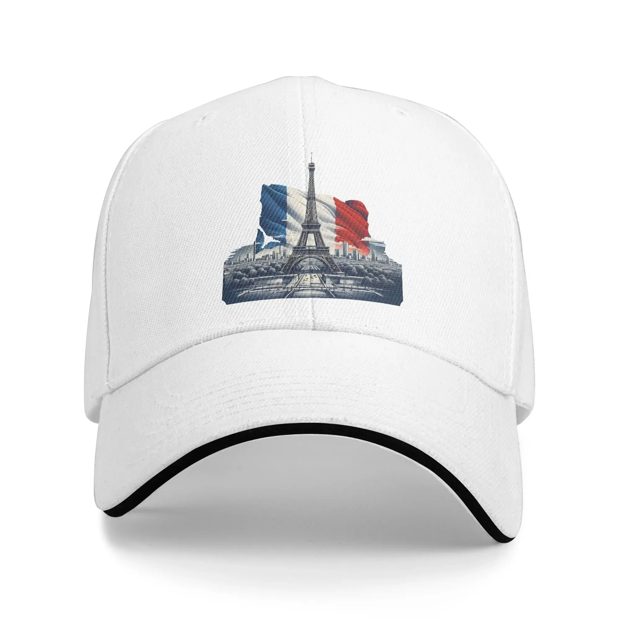 New Eiffel Tower Paris France Baseball Cap  Vintage Hip Hop Hats Summer Female Male Outdoor Sport Snapback Cap