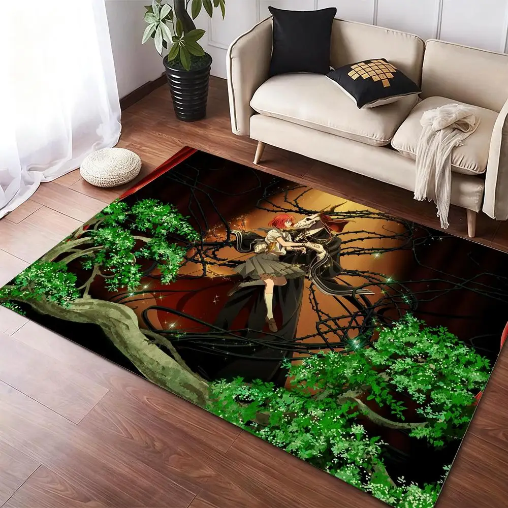

cool Ancient M-Magus Bride Floor Mat Soft Thickened Non-Slip Door Mat for Living Room Home Decor Flannel Rugs