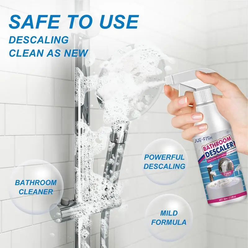 Bubble Cleaner Foam Powerful Toilet Descaler Cleaner Gentle Effective Bubble Cleaner Foam for Toilet Ceramics Sink