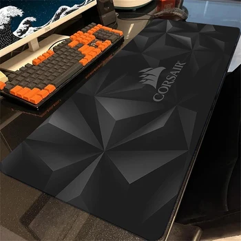 C-corsairs Gaming Mouse Pad Gamer Desk Accessories Pc Cabinet Games Computer Desks Mousepad Anime Keyboard Mat Office Mats Xxl