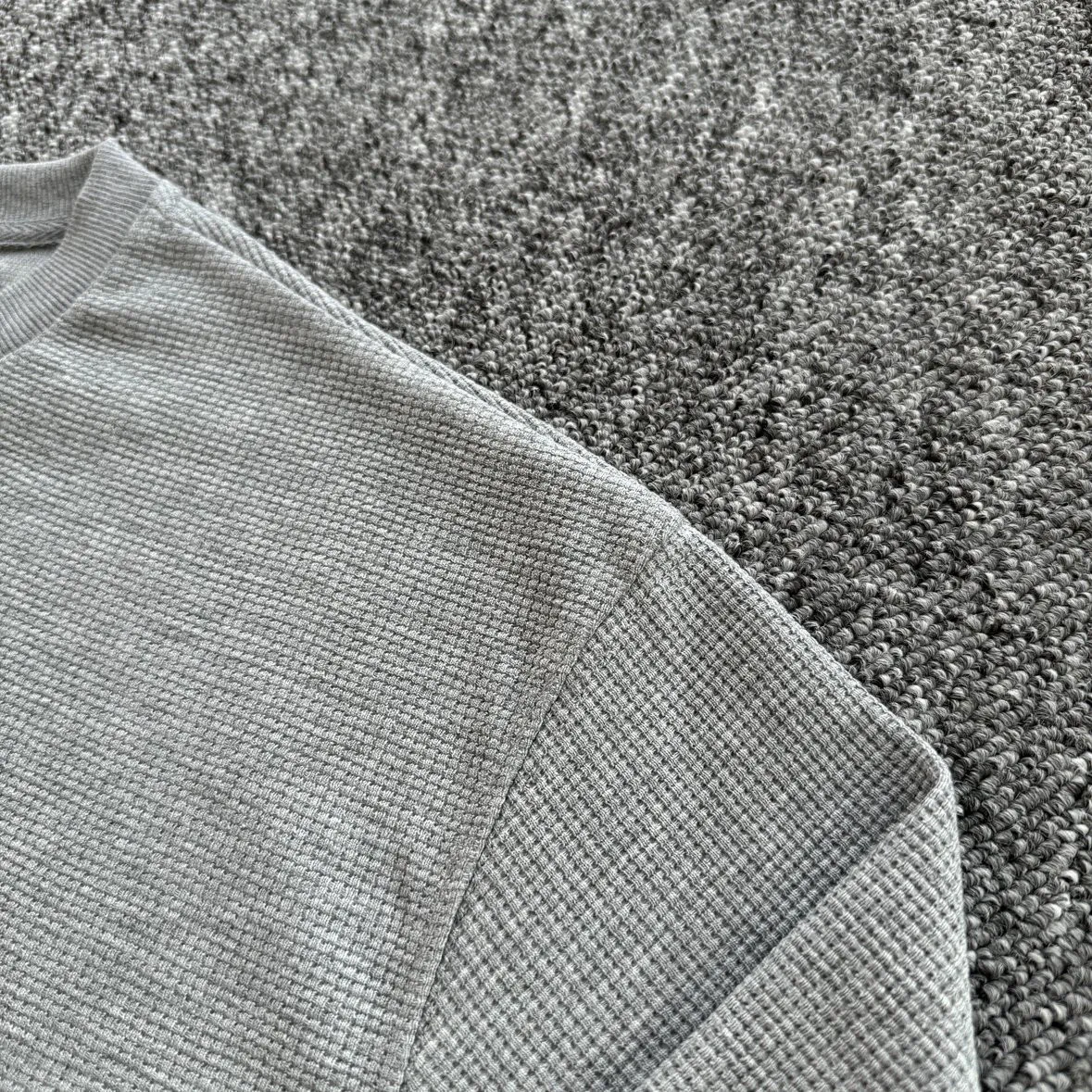 WTAPS WAFFLE LS COTTON Men Long Sleeve Thermal Waffle Shirt 26FW Warm Casual Loose Streetwear Top
