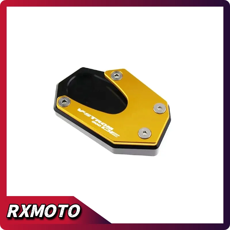 

Vstrom 800 motorcycle CNC side stand enlarger support plate cushion extension for Suzuki V-STROM 800 from 2023