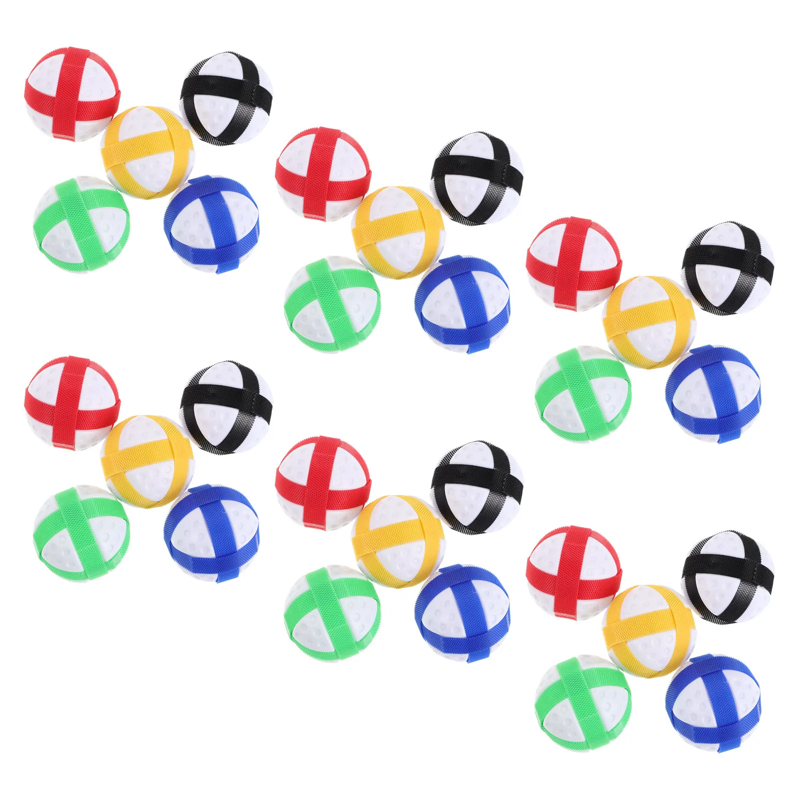

30Pcs Mini Sticky Golf Balls for Fabric Dart Board Wall-Friendly Nylon Safe Indoor Outdoor Kids Dart Game Accessories Birthday