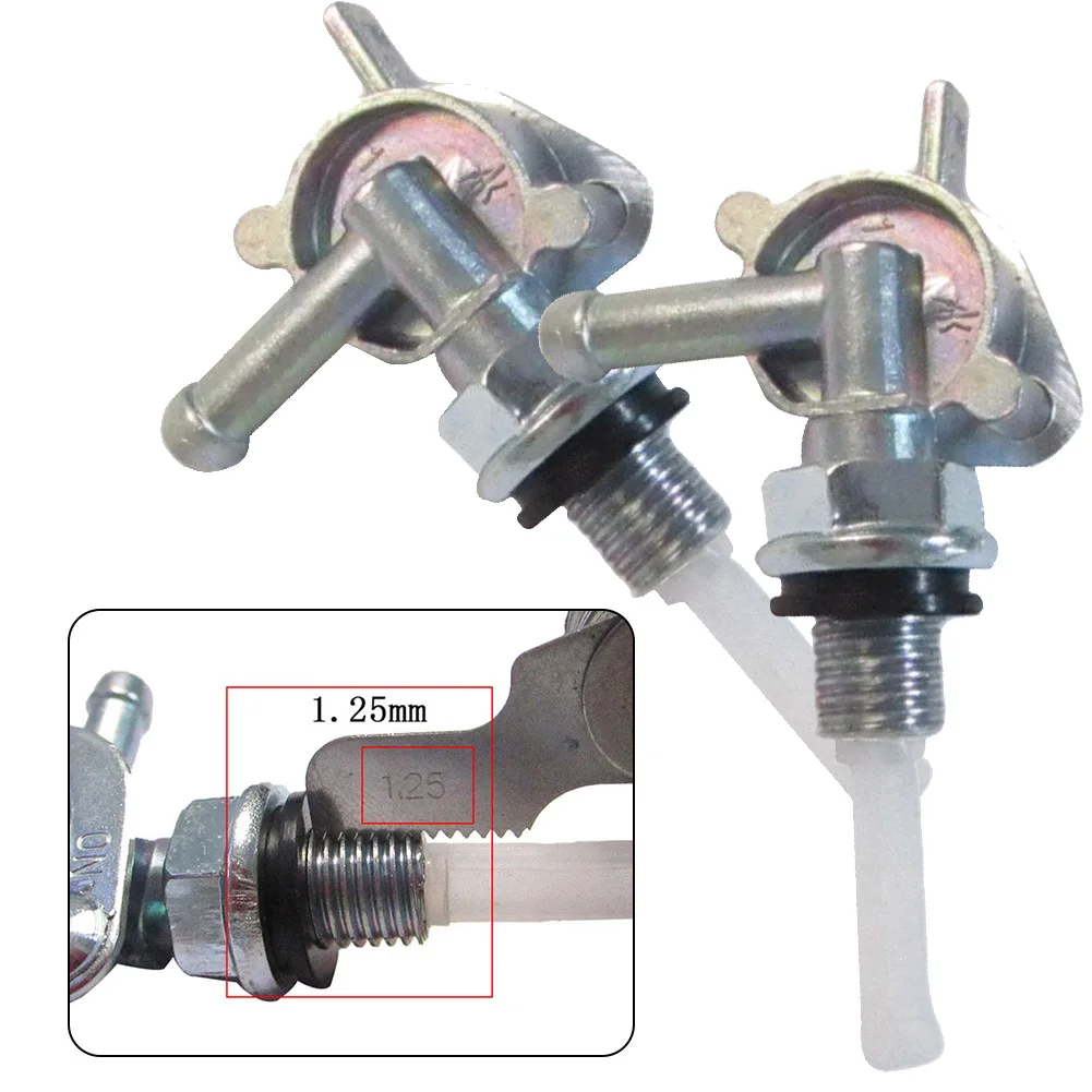 

Generator Fuel Shutoff Petcock Assembly for Generators Air Compressors and Water Pumps M10 Threaded Connection
