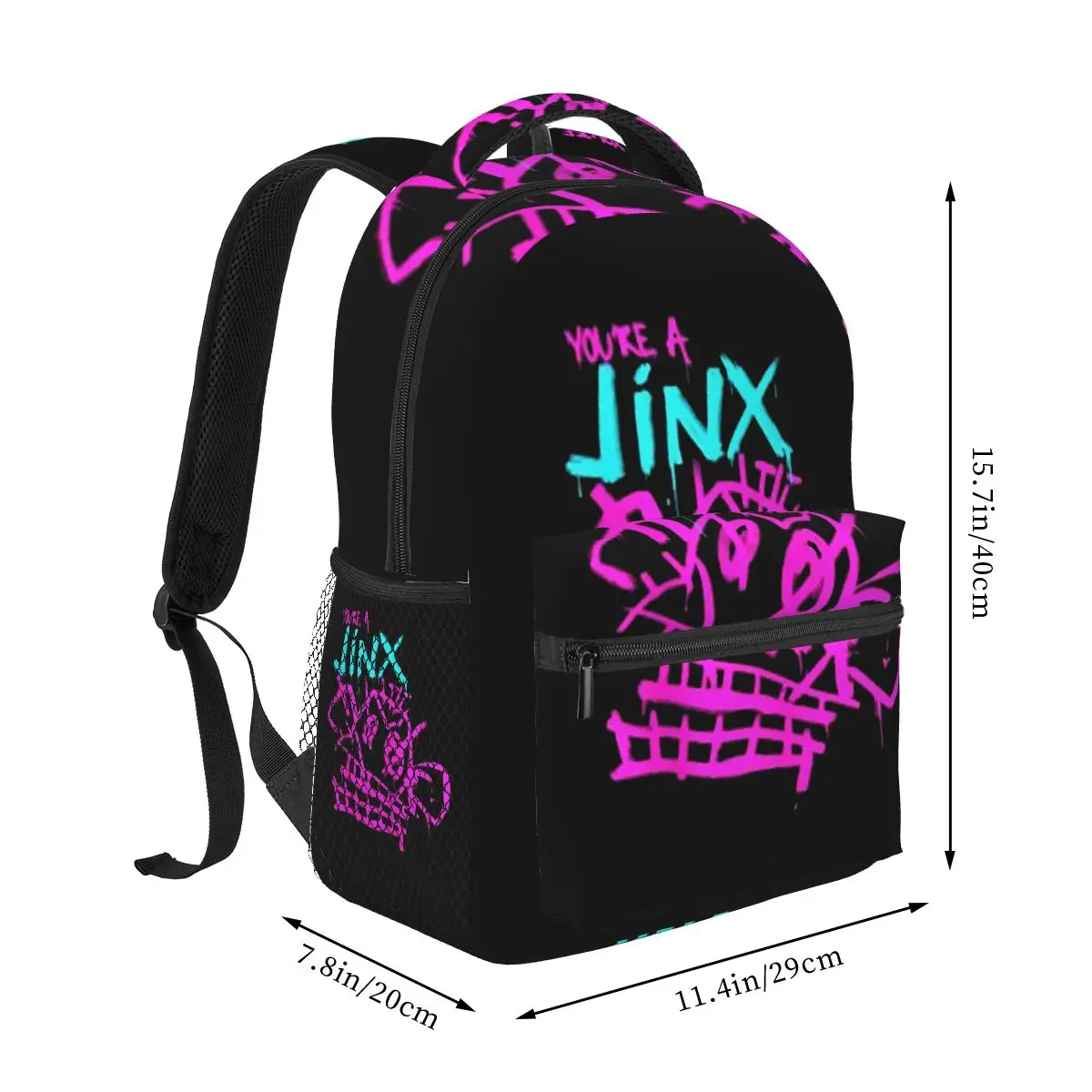 Monkey Arcane Backpack Student Boys Girls BookBag Kids School Bag Computer Shoulder Bags for Men Women