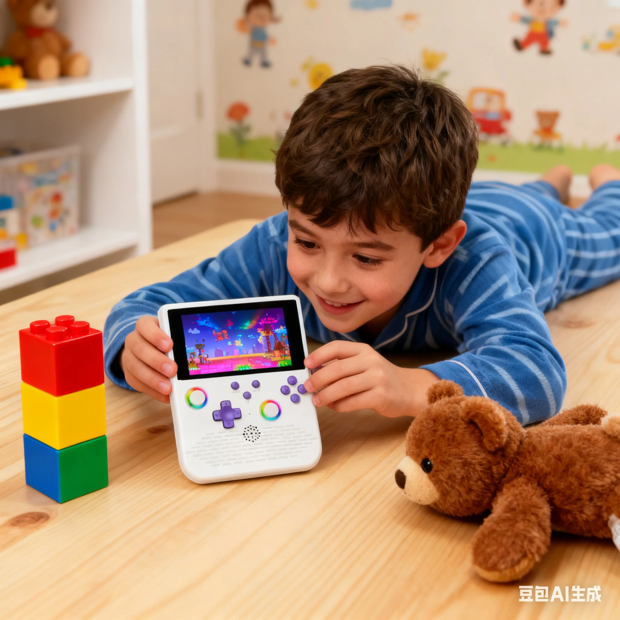 Retro Mini For Arcade Game Console 5.0-Inch IPS Screen Handheld Game Console With RGB For Lighting Gaming Accessories