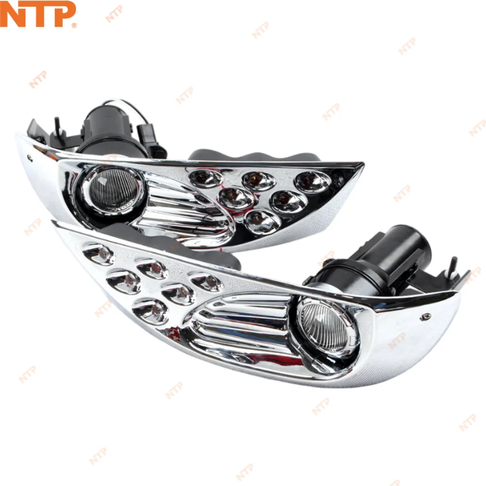 

Светодиодные противотуманные фары дневного света для Toyota Land Cruiser/Prado FJ120 2003-2009, комплект противотуманных фар, водонепроницаемые автомобильные аксессуары