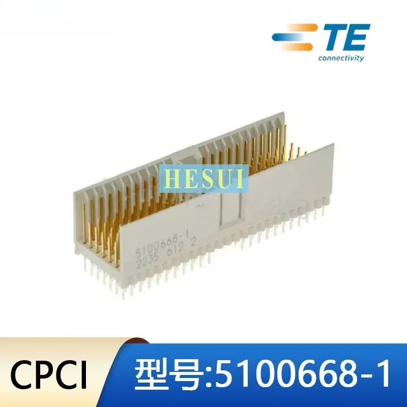 TE Tyco CPCI Connector 5100668-1 Pitch 2.0 Straight pin 110pin Male head Type A with shielding 5*22P