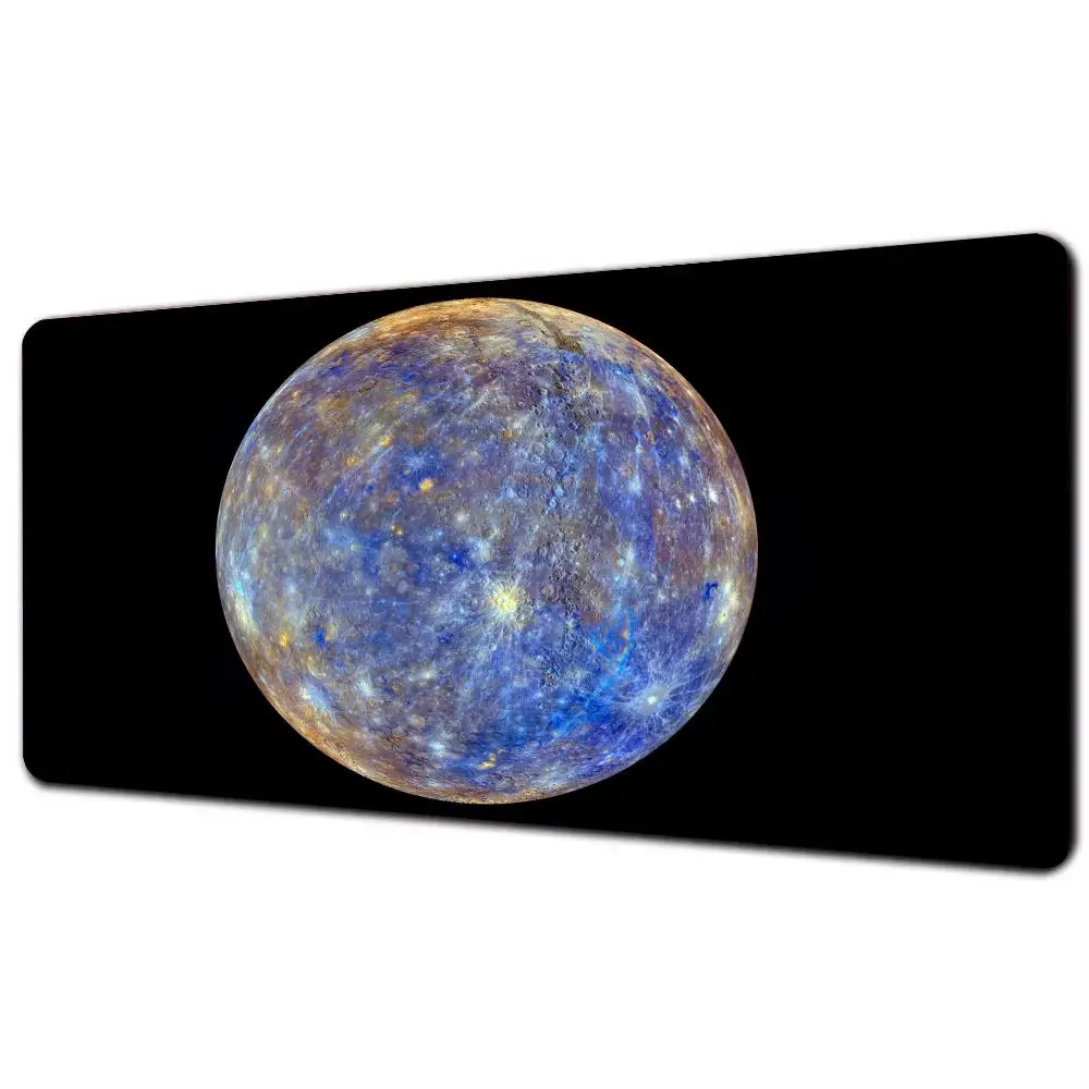 

Large Solar System mouse pad Planet rubber desk mat keyboard PC square protective pads office gaming accessories Mice mats XXL