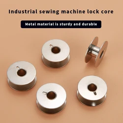 10/20pcs/lot Industrial Aluminum Bobbins Metal Spools Carft For Singer Brother Sewing Machine Tools